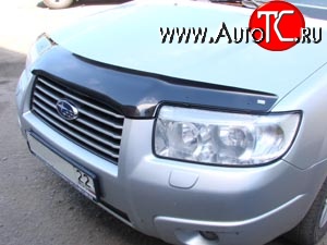 2 389 р. Дефлектор капота NovLine Subaru Forester SG дорестайлинг (2002-2005)  с доставкой в г. Пермь