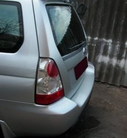 5 749 р. Спойлер CT Subaru Forester SG дорестайлинг (2002-2005) (Неокрашенный)  с доставкой в г. Пермь. Увеличить фотографию 2