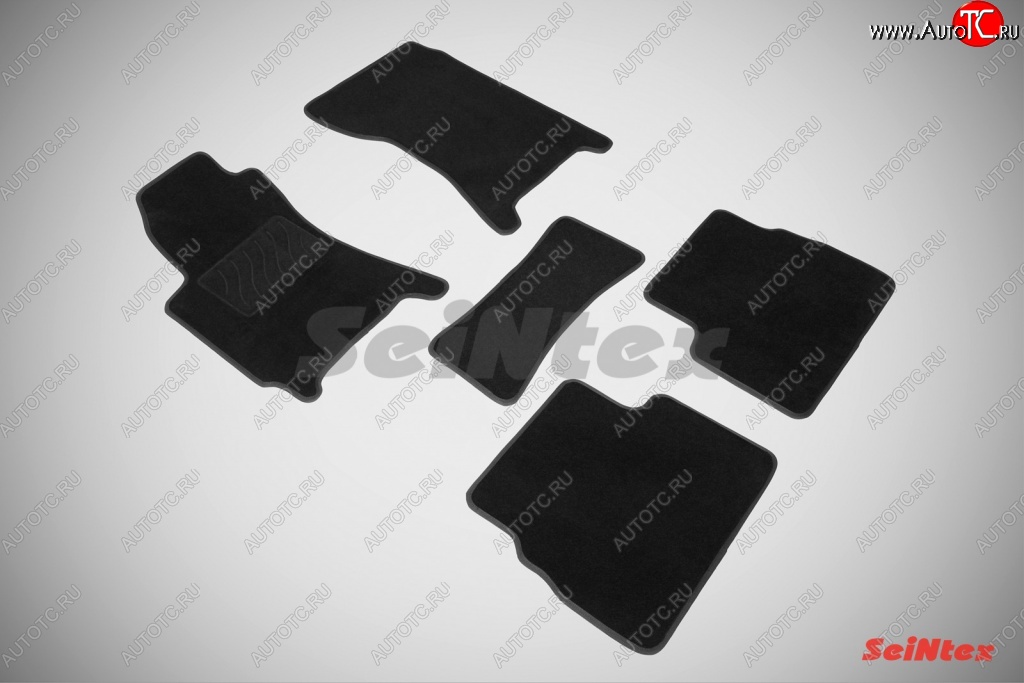 2 999 р. Износостойкие коврики в салон SeiNtex Premium LUX 4 шт. (ворсовые)  Subaru Forester  SG (2002-2005) дорестайлинг  с доставкой в г. Пермь