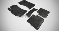 Износостойкие коврики в салон с рисунком Сетка SeiNtex Premium 4 шт. (резина) Subaru Forester  SH (2008-2013)