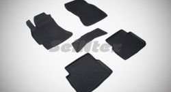 Износостойкие коврики в салон с высоким бортом SeiNtex Premium 4 шт. (резина) Subaru Forester  SH (2008-2013)