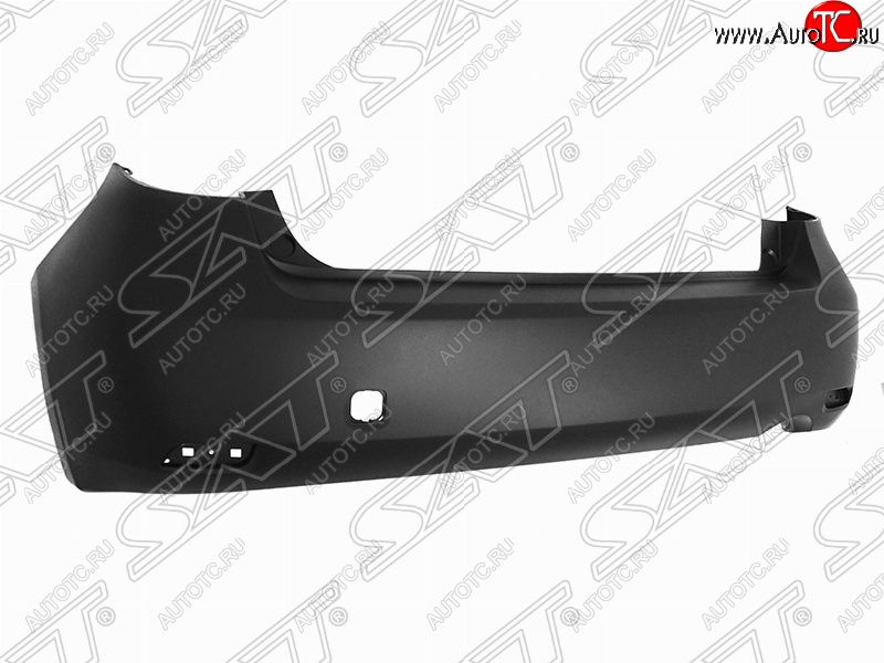 9 349 р. Задний бампер SAT  Subaru Impreza  GH (2007-2012) хэтчбэк (Неокрашенный)  с доставкой в г. Пермь