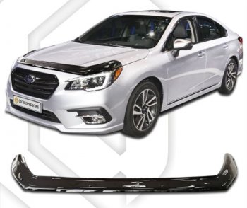 Дефлектор капота CA-Plastiс exclusive Subaru Legacy  BN/B15 (2017-2025) рестайлинг седан