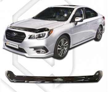 Дефлектор капота CA-Plastiс Subaru Legacy  BN/B15 (2017-2025) рестайлинг седан