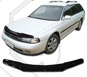 Дефлектор капота CA-Plastic Subaru Legacy  BD/B11 (1993-1996) седан дорестайлинг
