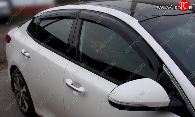 4 499 р. Дефлектора окон SIM Subaru Outback BS/B15 дорестайлинг универсал (2014-2018)  с доставкой в г. Пермь