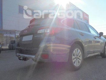 22 699 р. Фаркоп Aragon. (шар S) Subaru Outback BS/B15 дорестайлинг универсал (2014-2018)  с доставкой в г. Пермь. Увеличить фотографию 2