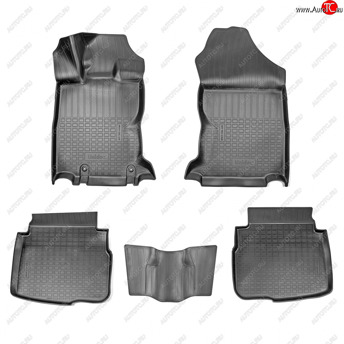 2 569 р. Коврики салона Norplast Unidec  Subaru Outback  BT (2019-2025) универсал (черные)  с доставкой в г. Пермь