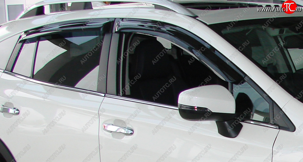 3 399 р. Дефлектора окон SIM Subaru XV GT/G24 дорестайлинг (2017-2021)  с доставкой в г. Пермь
