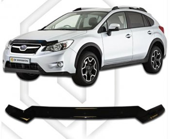 Дефлектор капота CA-Plastic Subaru XV  GP/G33 (2012-2017) дорестайлинг, рестайлинг