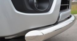 15 749 р. Одинарная защита переднего бампера диаметром 76 мм (3 дв.) SLITKOFF Suzuki Grand Vitara JT 3 двери 2-ой рестайлинг (2012-2016)  с доставкой в г. Пермь. Увеличить фотографию 3