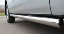 69 999 р. Защита порогов из круглой трубы диаметром 63 мм (3 дв.) Russtal Suzuki Grand Vitara JT 3 двери 2-ой рестайлинг (2012-2016) (Защита порогов с со скосами на торцах (вариант 1))  с доставкой в г. Пермь. Увеличить фотографию 12