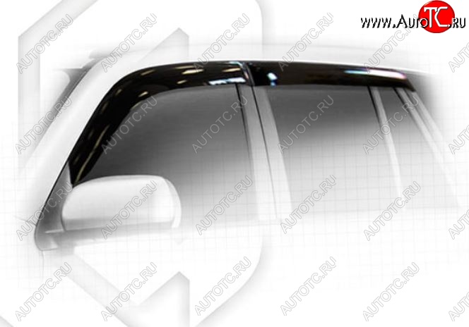 2 969 р. Дефлектора окон CA-Plastiс Suzuki Escudo 3 дорестайлинг (2006-2008) (Classic полупрозрачный, Без хром.молдинга, Крепление только на скотч)  с доставкой в г. Пермь