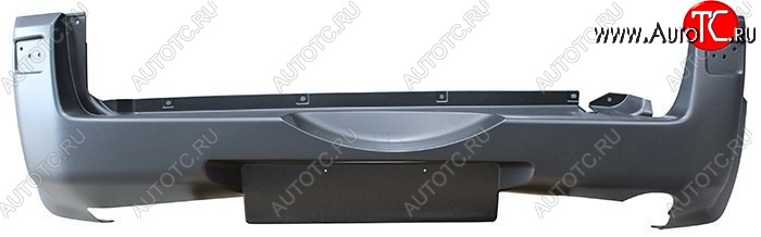 12 849 р. Бампер задний SAT (пр-во Таиланд)  Suzuki Grand Vitara  JT 5 дверей (2005-2012) дорестайлинг, 1-ый рестайлинг (Неокрашенный)  с доставкой в г. Пермь