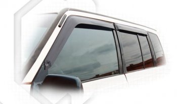 Дефлектора окон CA-Plastic (1,6 л) Suzuki Escudo  1 (1988-1997) дорестайлинг, рестайлинг (Classic полупрозрачный)