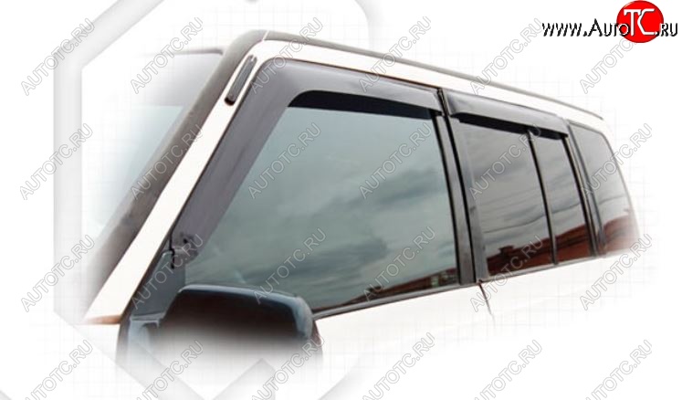 2 079 р. Дефлектора окон CA-Plastic (1,6 л)  Suzuki Escudo  1 (1988-1997) дорестайлинг, рестайлинг (Classic полупрозрачный)  с доставкой в г. Пермь