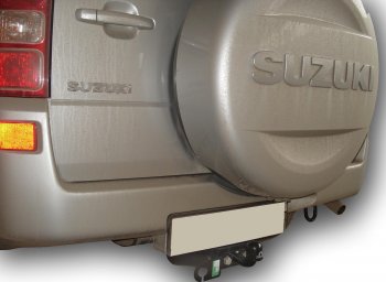 Фаркоп Лидер Плюс (съемный шар тип FC) Suzuki Grand Vitara ( JT 5 дверей,  JT 3 двери,  JT) (2005-2016) дорестайлинг, 1-ый рестайлинг, 2-ой рестайлинг, 3 двери 2-ой рестайлинг