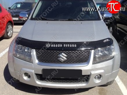 999 р. Дефлектор капота Russtal Suzuki Grand Vitara JT 3 двери дорестайлинг (2005-2008)  с доставкой в г. Пермь