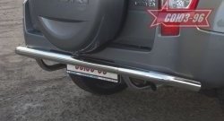Защита заднего бампера Souz-96 (d60) Suzuki Grand Vitara  JT 5 дверей (2005-2008) дорестайлинг