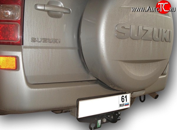 7 699 р. Фаркоп Лидер Плюс (до 1200 кг) Suzuki Grand Vitara JT 5 дверей дорестайлинг (2005-2008) (Без электропакета)  с доставкой в г. Пермь