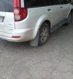 649 р. Универсальные задние брызговики (широкие) ПТП64 Uni3 Renault Duster HS дорестайлинг (2010-2015)  с доставкой в г. Пермь. Увеличить фотографию 9