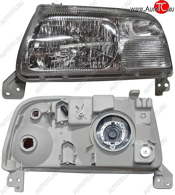 4 649 р. Левая фара SAT (Евросвет) Suzuki Grand Vitara FTB03 3 двери (1997-2005)  с доставкой в г. Пермь