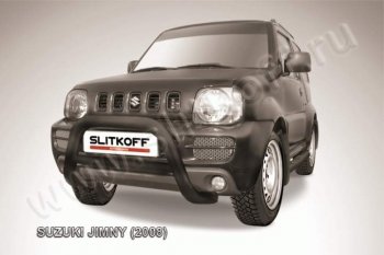 Кенгурятник d76 низкий Suzuki Jimny  JB23/JB43 (2002-2012) 1-ый рестайлинг