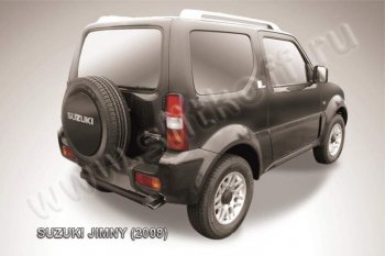 Защита задняя Slitkoff Suzuki Jimny  JB23/JB43 (2002-2012) 1-ый рестайлинг