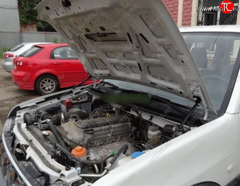 2 149 р. Упоры капота Russtal Suzuki Jimny JB23/JB43 2-ой рестайлинг (2012-2018)  с доставкой в г. Пермь