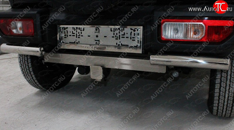 17 299 р. Фаркоп (тягово-сцепное устройство) TCC (надпись Jimny)  Suzuki Jimny  JB64 (2018-2025) (Оцинкованный, шар E - оцинкованный)  с доставкой в г. Пермь