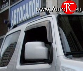999 р. Комплект дефлекторов окон (ветровиков) 2 шт. 3d Russtal Suzuki Jimny JB23/JB43 дорестайлинг (1998-2001)  с доставкой в г. Пермь