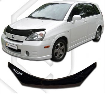 Дефлектор капота CA-Plastic Suzuki Liana ( хэтчбэк,  седан) (2001-2008)