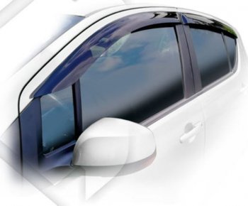 Дефлектора окон CA-Plastic Suzuki Splash (2015-2018) (Classic полупрозрачный)