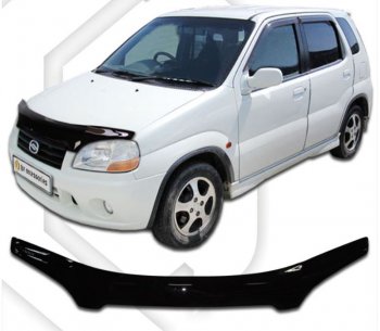 Дефлектор капота CA-Plastic Suzuki Swift  HT51S (2000-2003) дорестайлинг, хэтчбэк 5 дв.