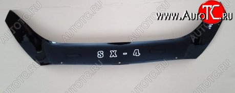999 р. Дефлектор капота Russtal Suzuki SX4 JYB, JYA хэтчбэк дорестайлинг (2013-2016)  с доставкой в г. Пермь