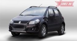 Декоративный элемент воздухозаборника Souz-96 (d10) Suzuki SX4  JYB, JYA (2013-2016) хэтчбэк дорестайлинг