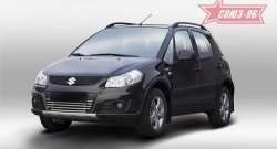 Декоративный элемент воздухозаборника Souz-96 (d16) Suzuki SX4  JYB, JYA (2013-2016) хэтчбэк дорестайлинг