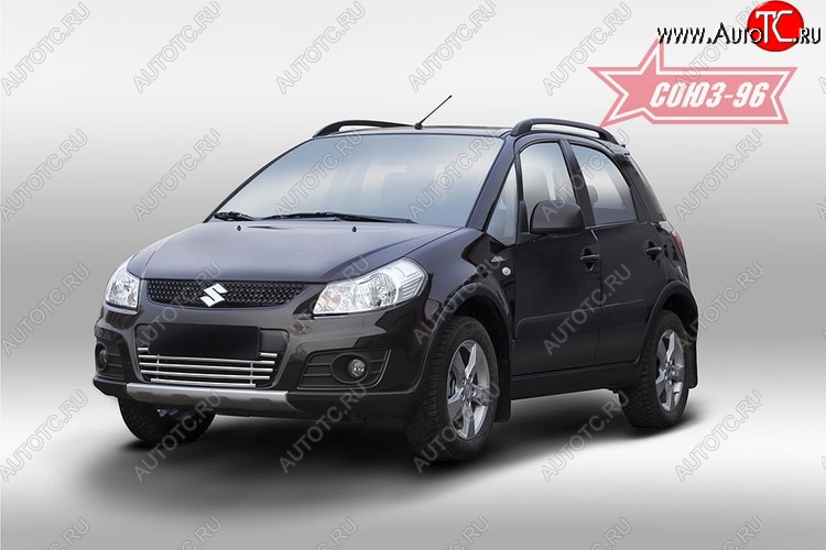 5 129 р. Декоративный элемент воздухозаборника Souz-96 (d16)  Suzuki SX4  JYB, JYA (2013-2016) хэтчбэк дорестайлинг  с доставкой в г. Пермь