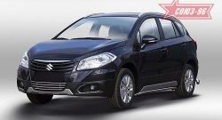 Декоративный элемент воздухозаборника Souz-96 (d10) Suzuki SX4  JYB, JYA (2013-2016) хэтчбэк дорестайлинг
