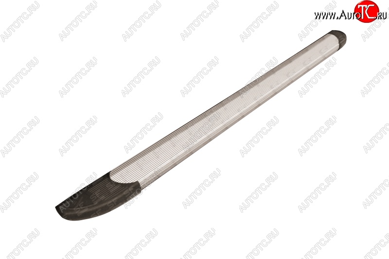 13 349 р. Алюминиевые пороги Slitkoff Optima Silver Suzuki SX4 JYB, JYA хэтчбэк дорестайлинг (2013-2016)  с доставкой в г. Пермь