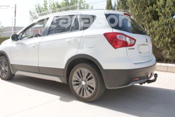 22 699 р. Фаркоп Aragon. (шар S) Suzuki SX4 JYB, JYA хэтчбэк дорестайлинг (2013-2016)  с доставкой в г. Пермь. Увеличить фотографию 9