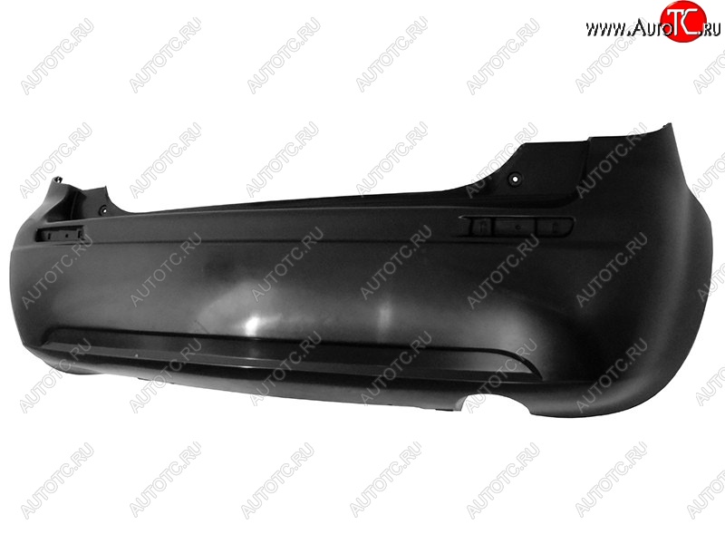 4 649 р. Задний бампер HBK SAT  Suzuki SX4  YA21S,YB21S (2006-2011) дорестайлинг, хэтчбэк (Неокрашенный)  с доставкой в г. Пермь