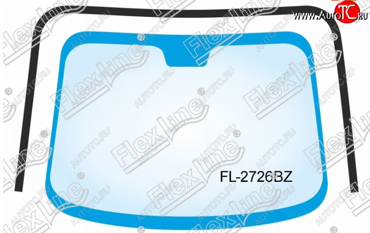 1 759 р. Молдинг лобового стекла FlexLine Suzuki SX4 GYA,GYB  рестайлинг, хэтчбэк (2010-2016)  с доставкой в г. Пермь