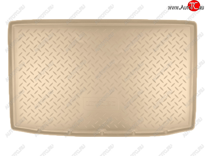 1 659 р. Коврик багажника Norplast Unidec  Suzuki SX4  GYA,GYB (2010-2016)  рестайлинг, хэтчбэк (Цвет: бежевый)  с доставкой в г. Пермь