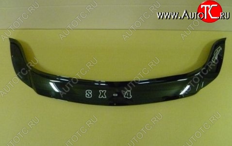 999 р. Дефлектор капота Russtal Suzuki SX4 GYA,GYB  рестайлинг, хэтчбэк (2010-2016)  с доставкой в г. Пермь