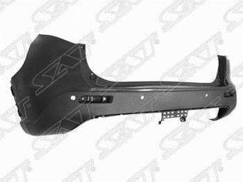Задний бампер (с отв. под парктроник) SAT Suzuki Vitara  LY (2015-2019) дорестайлинг