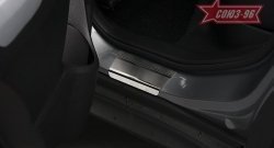 2 114 р. Накладки на внутренние пороги Souz-96  Suzuki Vitara  LY (2015-2025) дорестайлинг, рестайлинг  с доставкой в г. Пермь. Увеличить фотографию 2