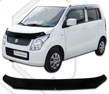 Дефлектор капота CA-Plastiс Suzuki Wagon R  MH23S (2008-2012)