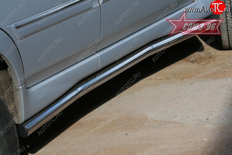 10 259 р. Защита порогов Souz-96 (d60)  ТАГАЗ Road Partner (2007-2011)  с доставкой в г. Пермь