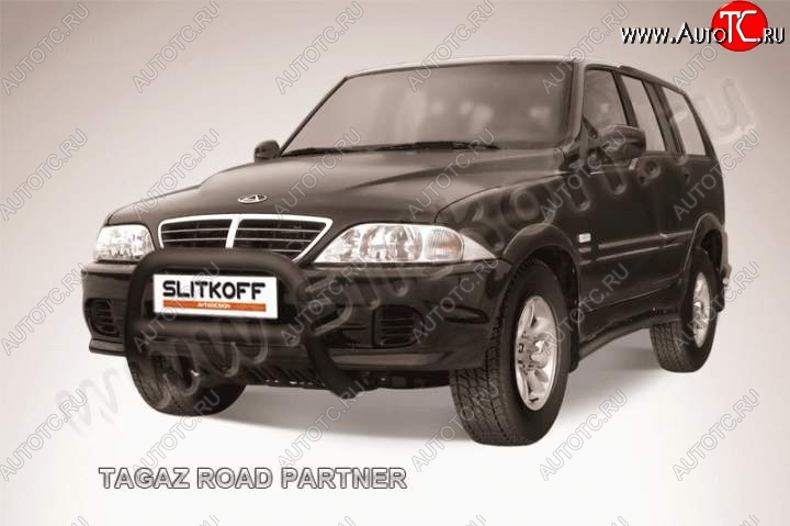 23 599 р. Кенгурятник d76 низкий  ТАГАЗ Road Partner (2009-2011) (Цвет: серебристый)  с доставкой в г. Пермь